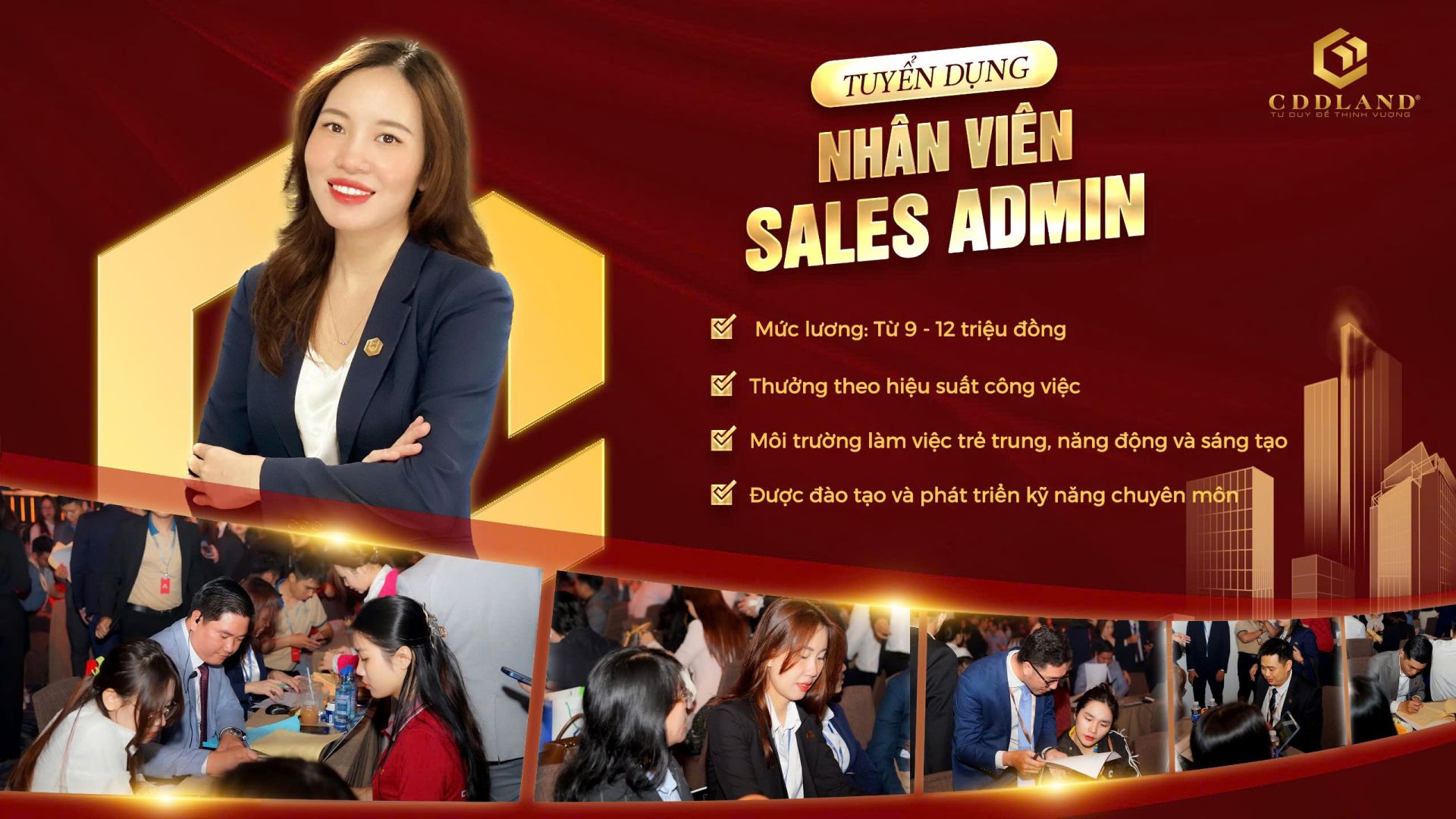 TUYỂN DỤNG SALES ADMIN