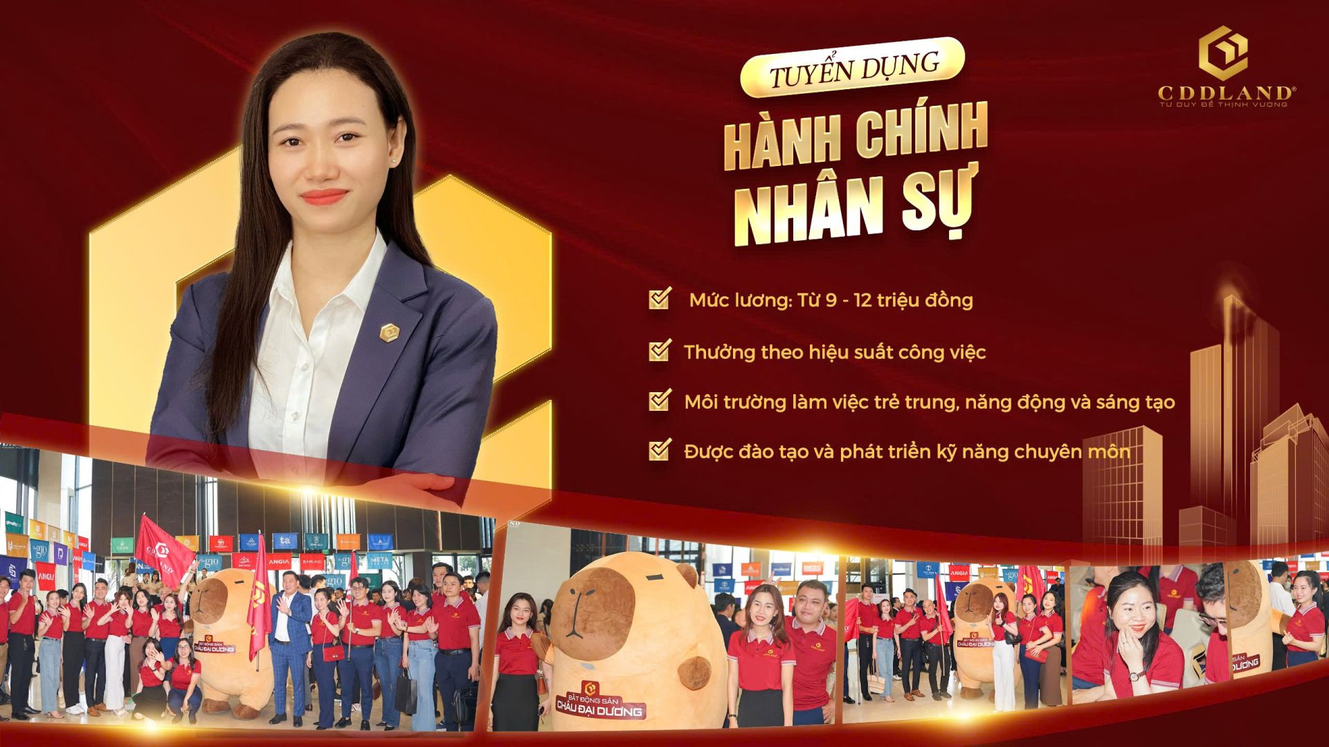 TUYỂN DỤNG HR & ADMINISTRATION