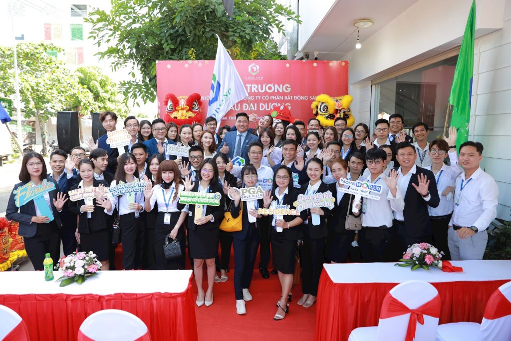 Hình ảnh khai trương văn phòng đại diện của Châu Đại Dương tại Phan Thiết
