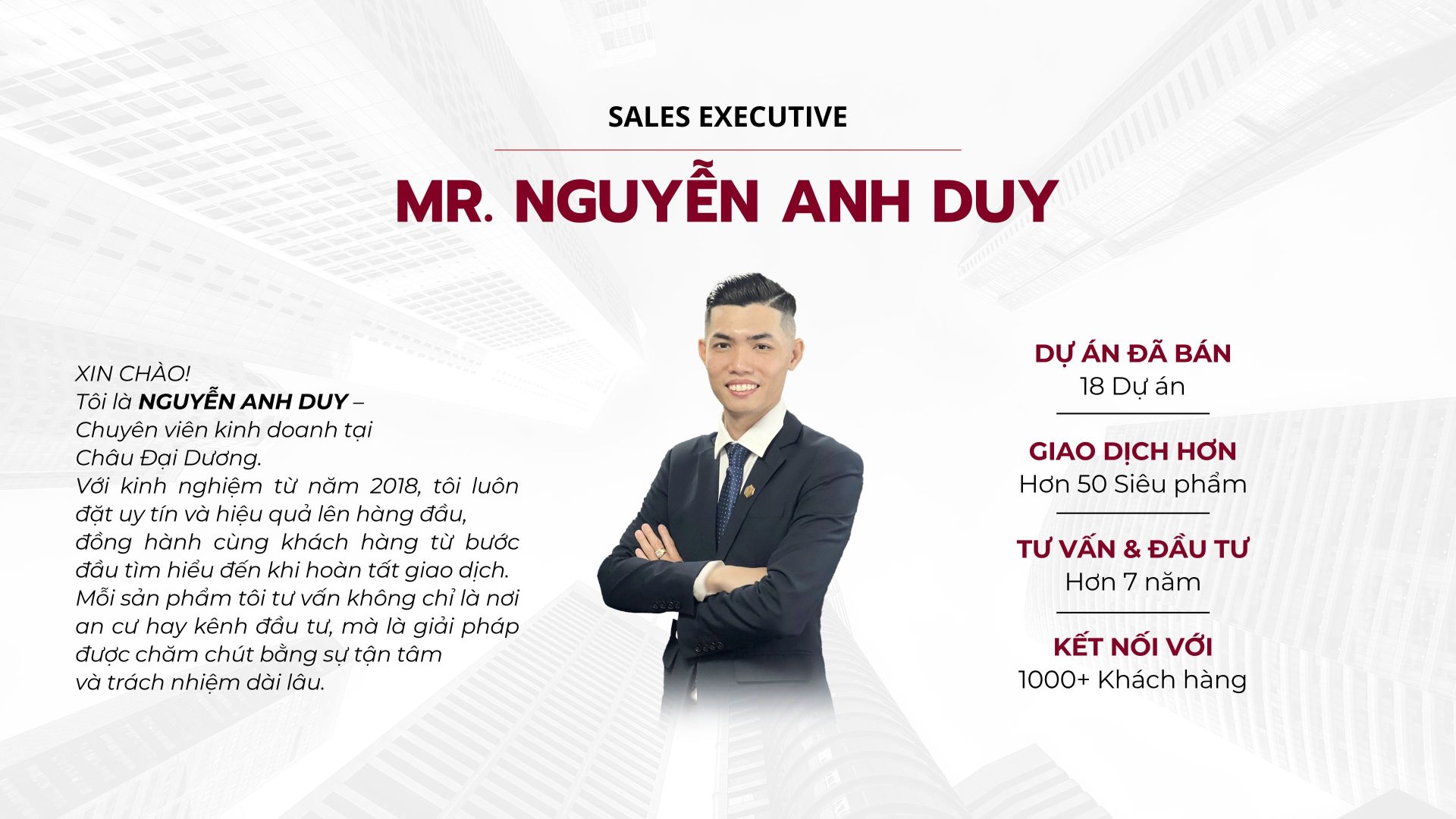 Nguyễn Anh Duy sale executive