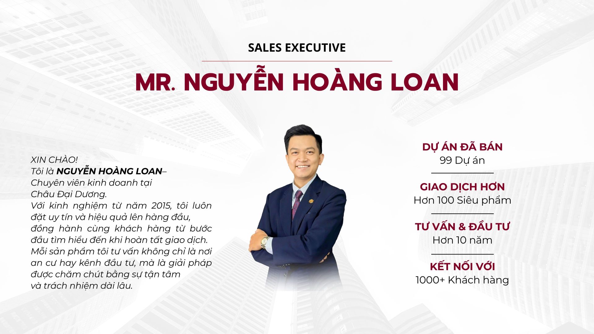 Nguyễn hoàng loan sales executive