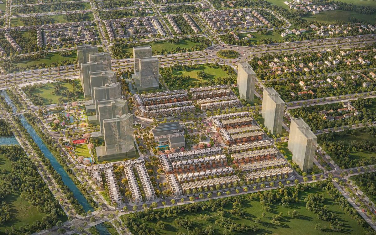 Phối cảnh dự án Spring Ville