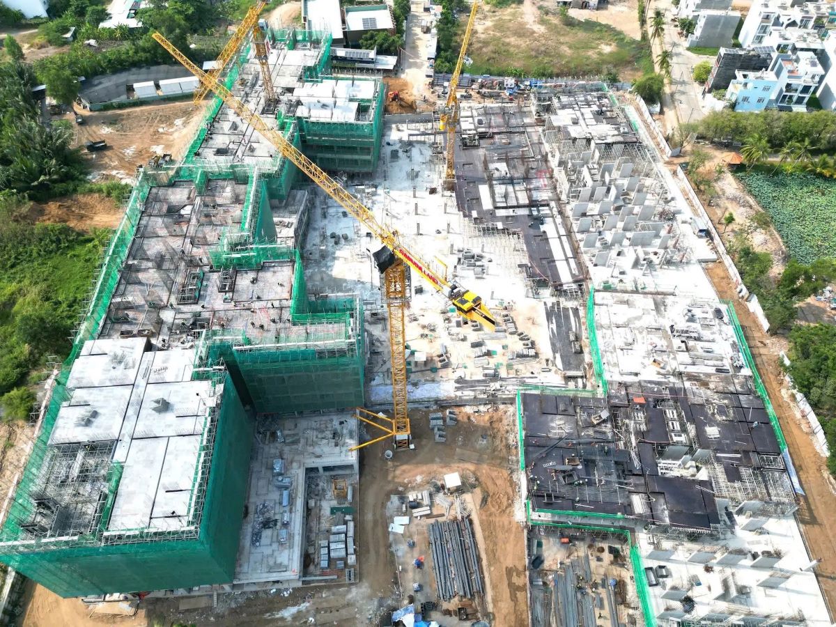 Tiến độ xây dựng dự án Elysian Gamuda Land