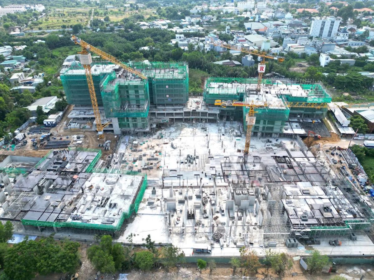 Tiến độ xây dựng dự án Elysian 