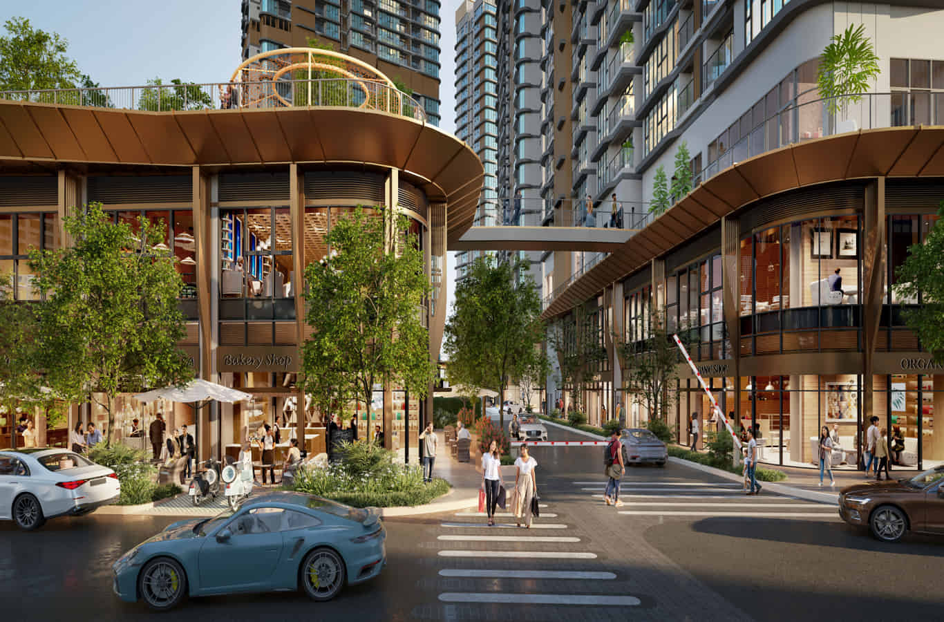 Tiện ích nội khu dự án Eaton Park (nguồn: internet)