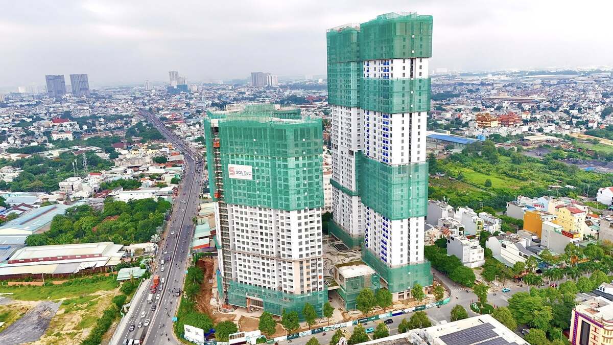 Tiến độ xây dựng Green Tower