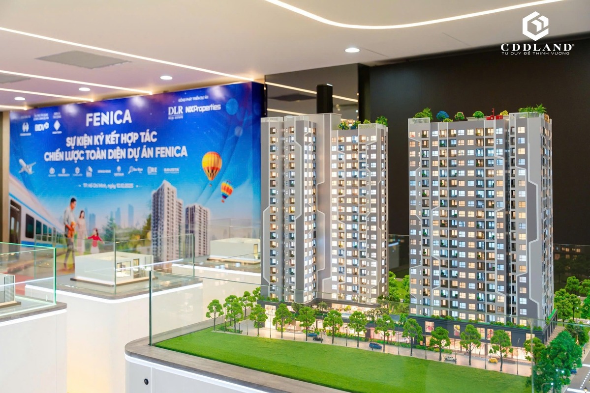 Phối cảnh dự án Fenica Bình Dương 