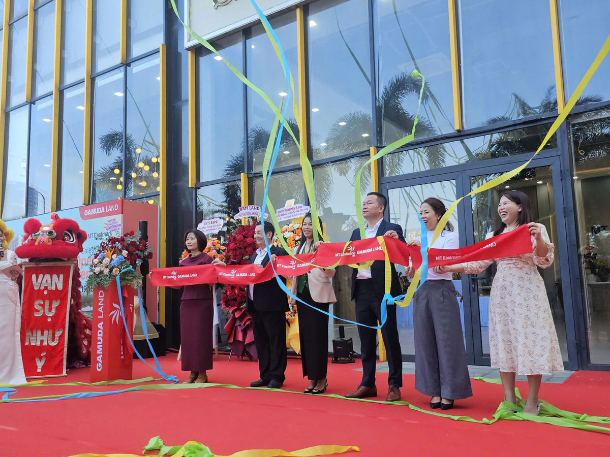 Khai trương nhà mẫu MT Eastmark City 