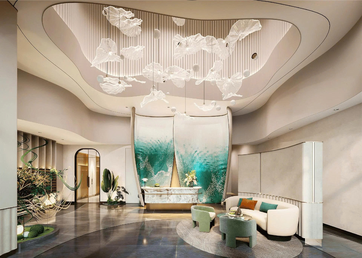 Phối cảnh sảnh chờ Setia Edenia 