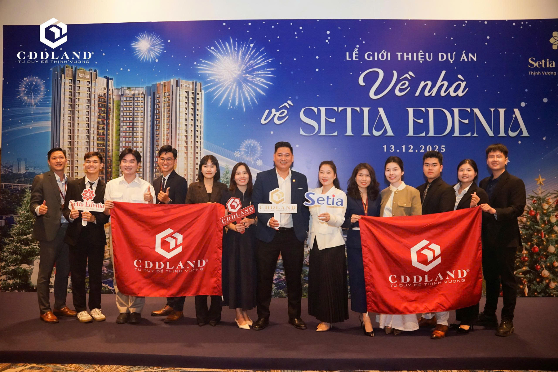 Châu Đại Dương chúc mừng các chủ nhân Setia Edenia