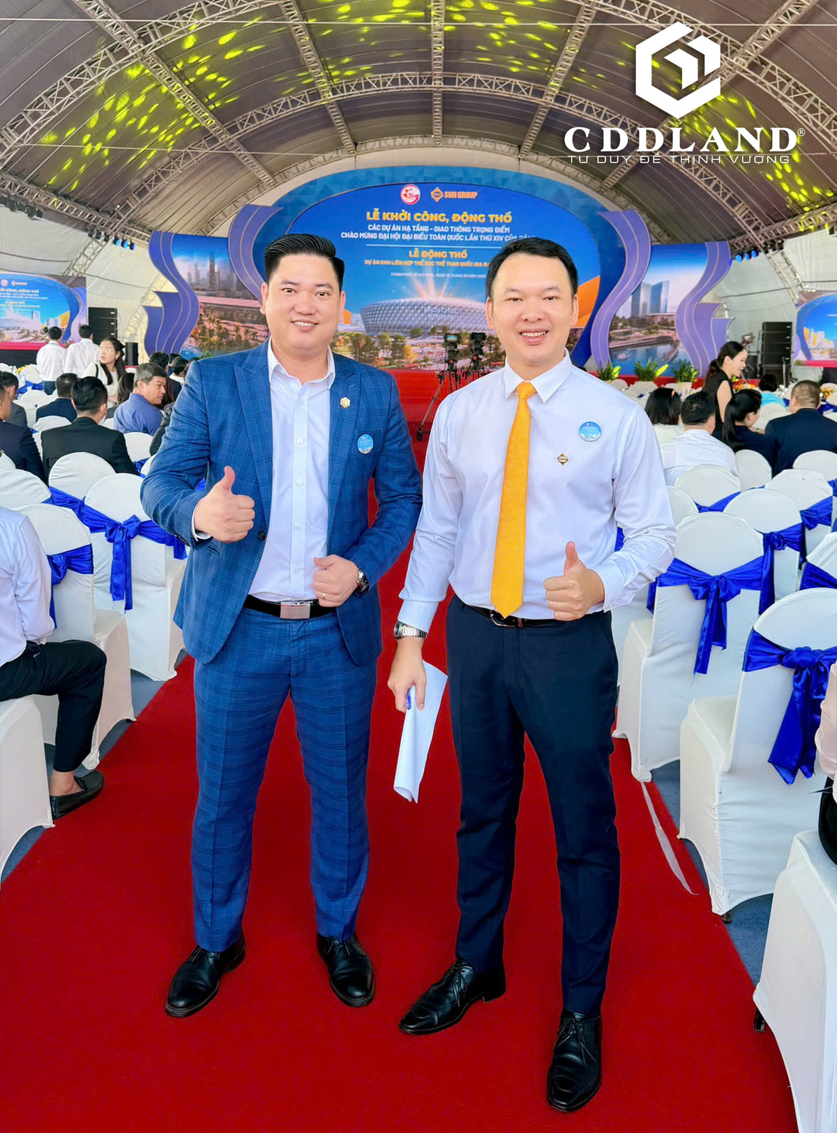 Châu Ddại Dương tham dự buổi lễ khởi công, động thổ các dự án hạ tầng giao thông trọng điểm