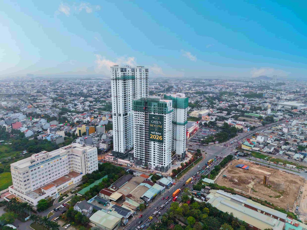 Tiến độ xây dựng dự án Green Skyline