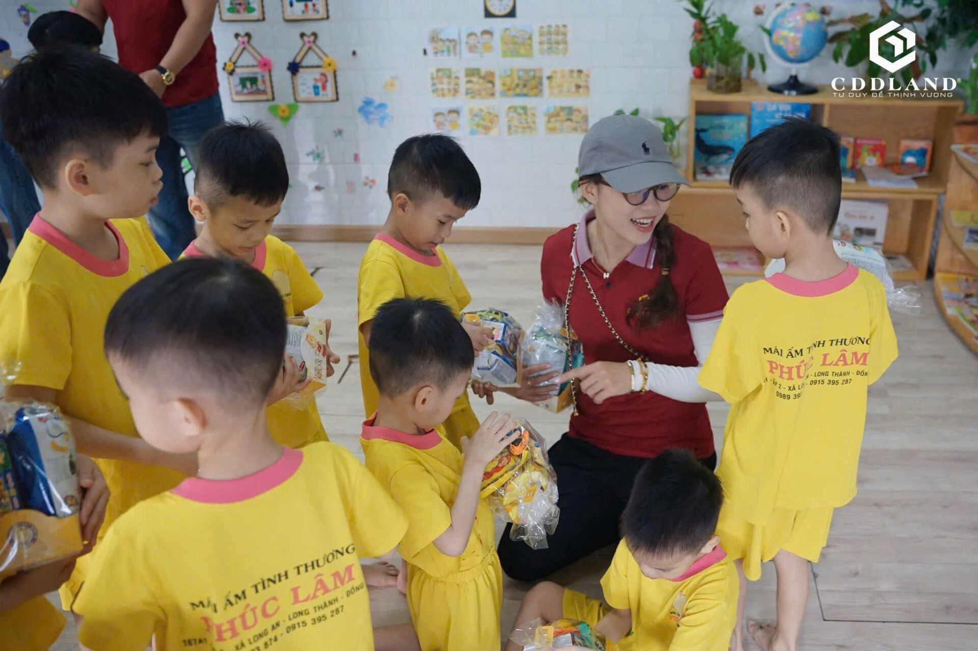 Châu Đại Dương thiện nguyện tai mái ấm Phúc Lâm