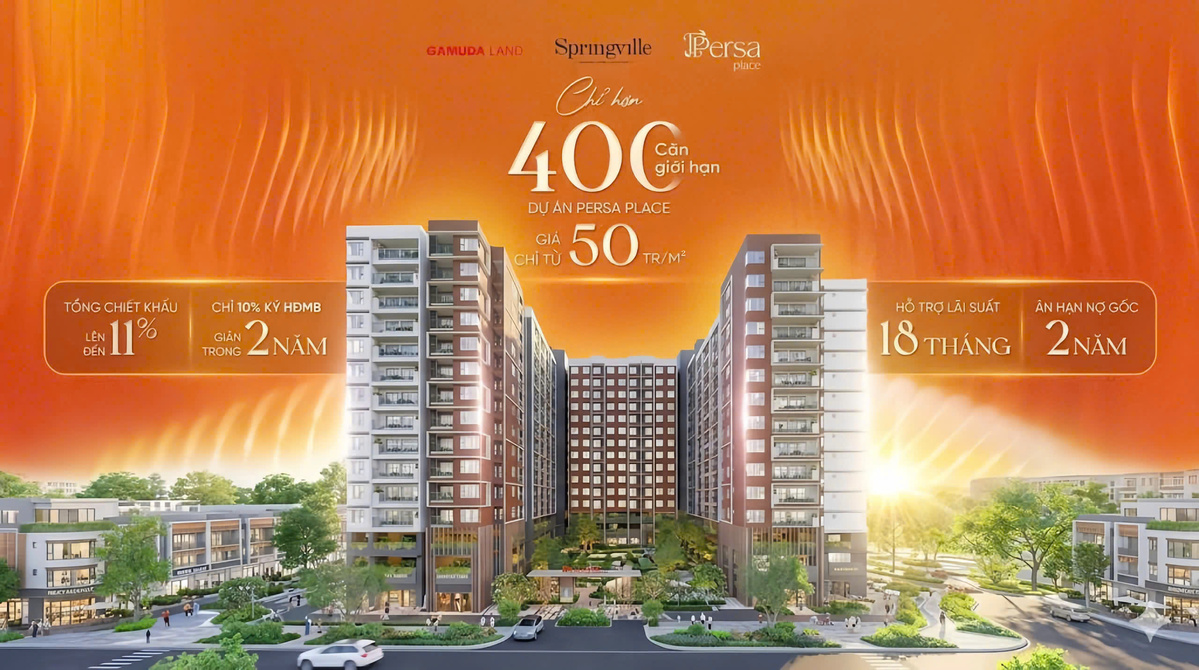 Chính sách bán hàng phân khu cao ttầng Springville 