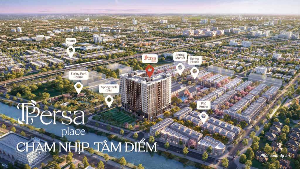 Phối cảnh phân khu Persa Place Springville Gamuda Land