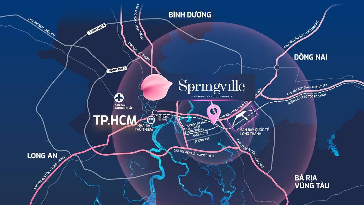 Bản đồ vị trí Persa Springville 