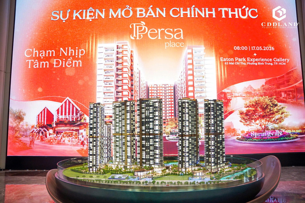 Persa Place sold-out 100% giỏ hàng ngay trong ngày mở bán