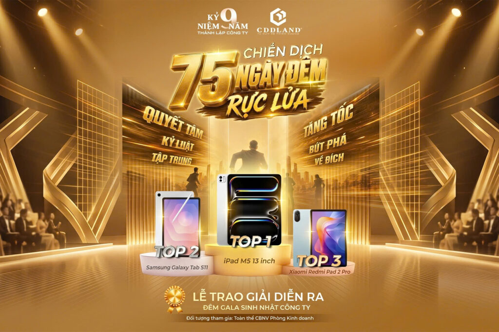 75 ngày đêm rực lửa - Chiến dịch hướng đến 9 năm thành lập BĐS Châu Đại Dương