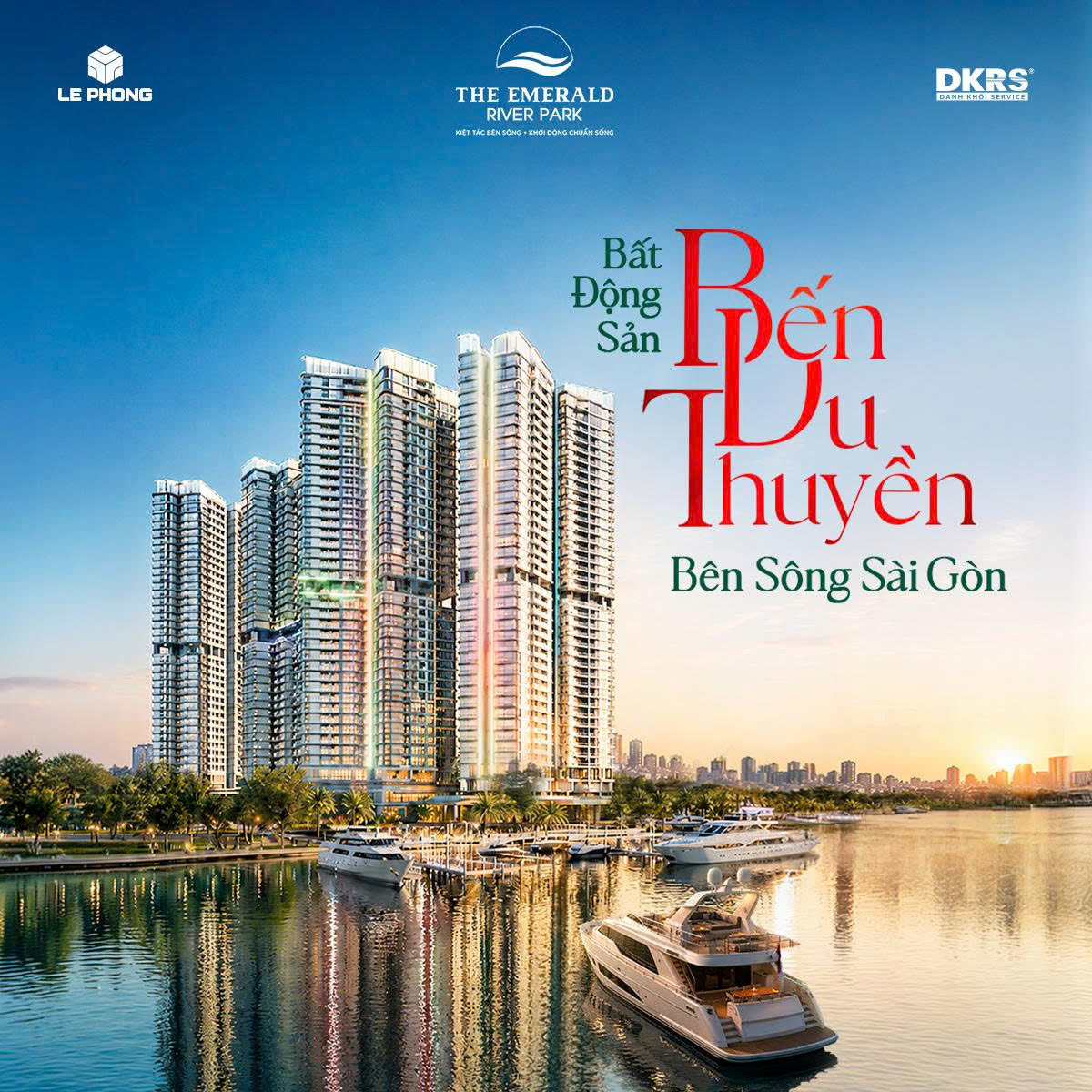 Căn hộ bến du thuyền Lê Phong - The Emerald River Park