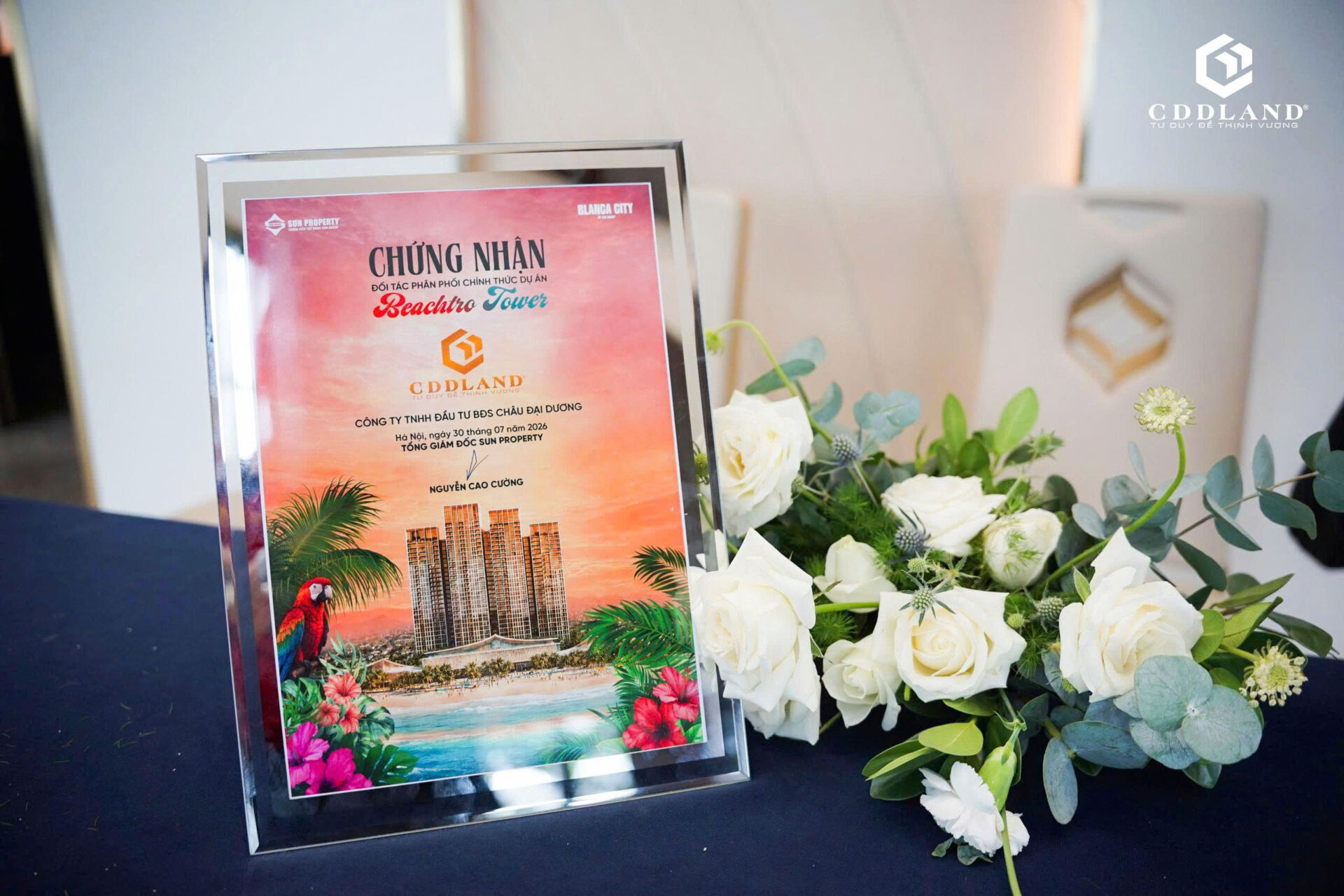 Châu Đại Dương - Đối tác phân phối chính thức dự án Beachtro Tower