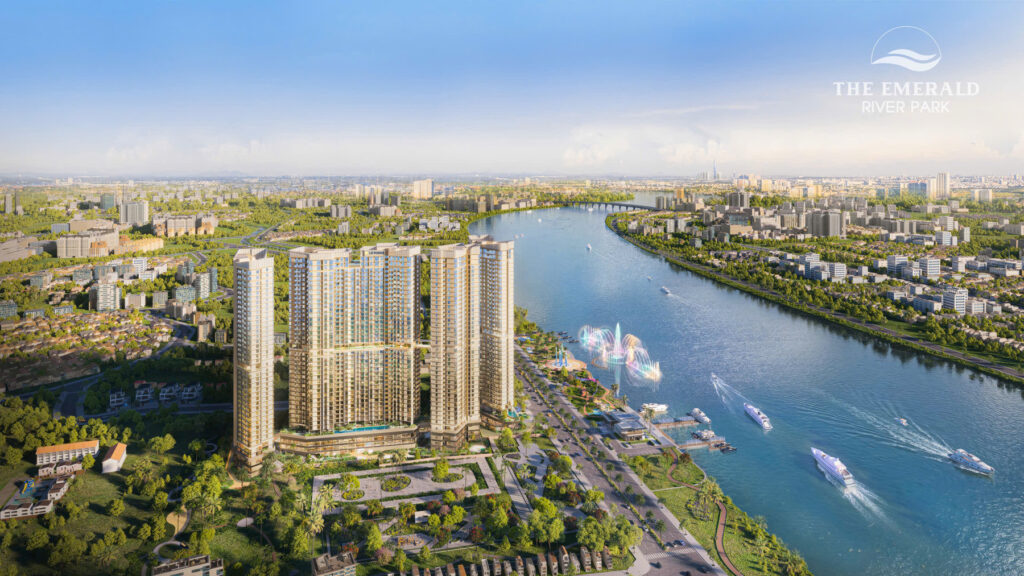 Phối cảnh dự án The Emerald River Park