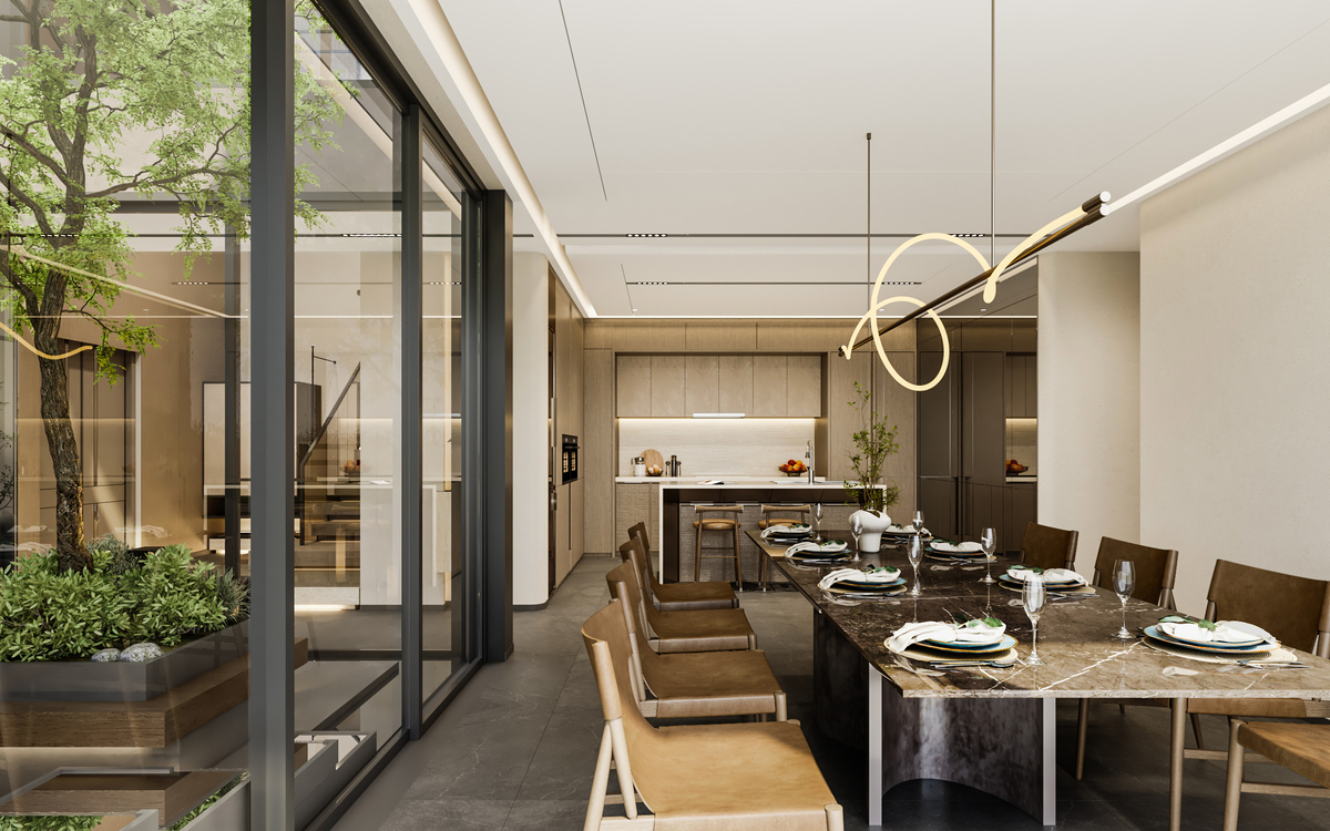 Phối cảnh Sky Villa Residences